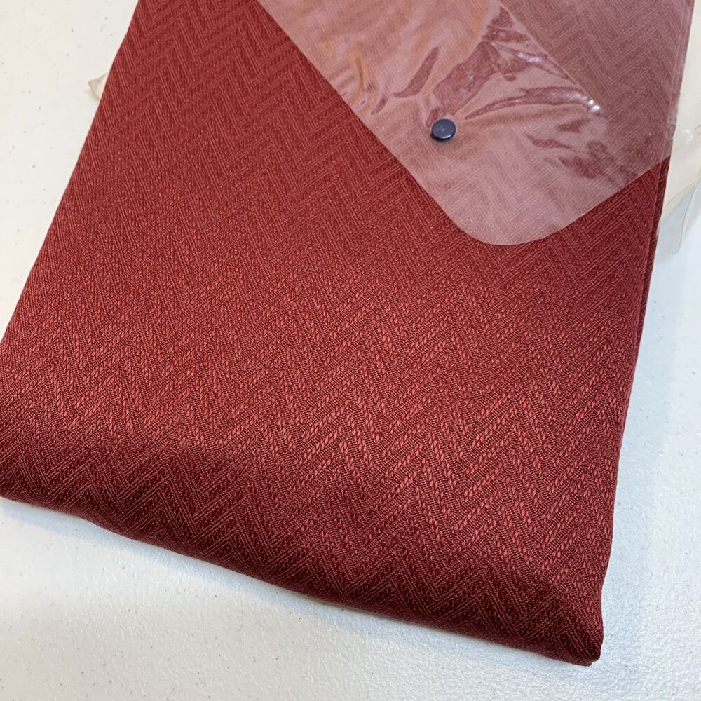 Vintage Ralph Lauren Home 90” Inch Round Basketweave Tablecloth Wine